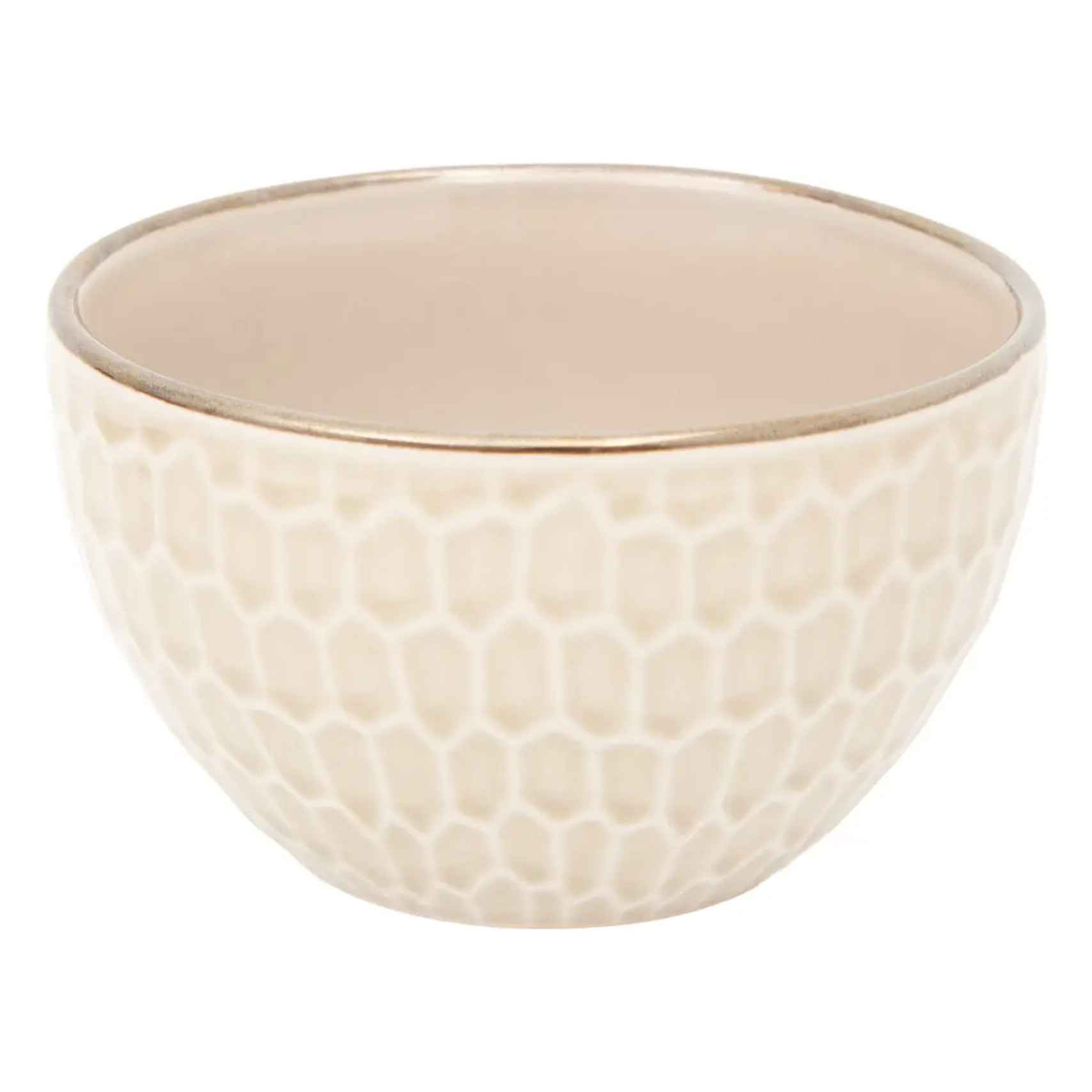 Coupelle à motifs Ella 32cl beige