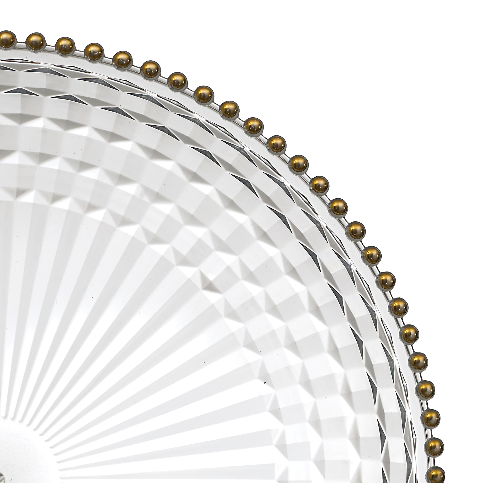 Plateau Rond Plastique D38.5cm Sabah