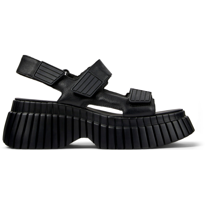 Sandalias - CAMPER BCN - Negro - Cuero liso
