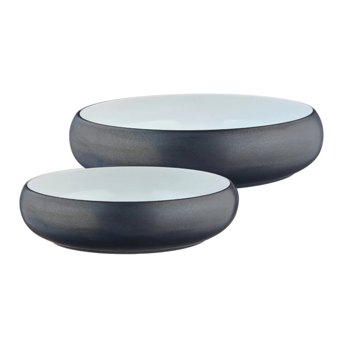 Corbeille à fruit GOURMET Ø22cm et Ø30cm - 2 pièces - Onyx