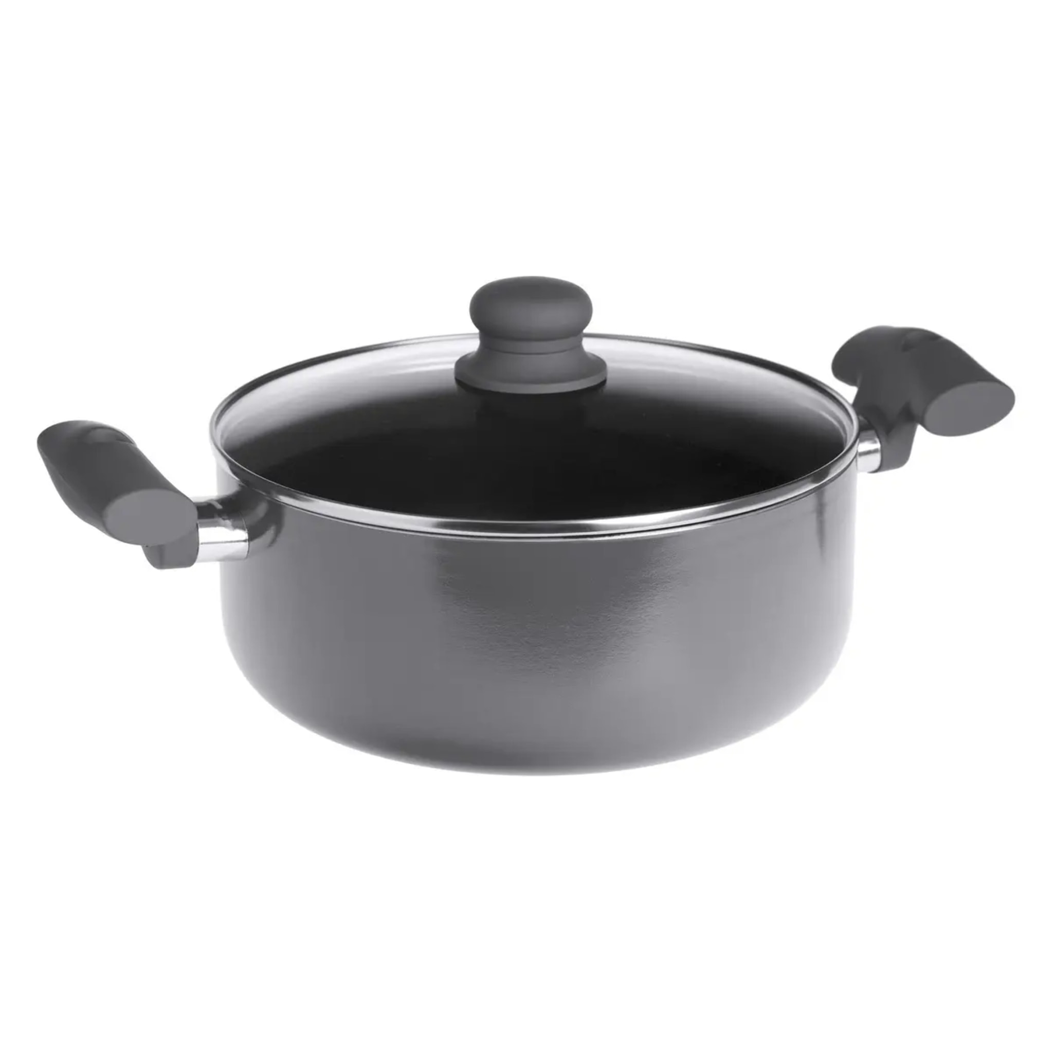 Faitout Neo D28cm 9,8L aluminium gris