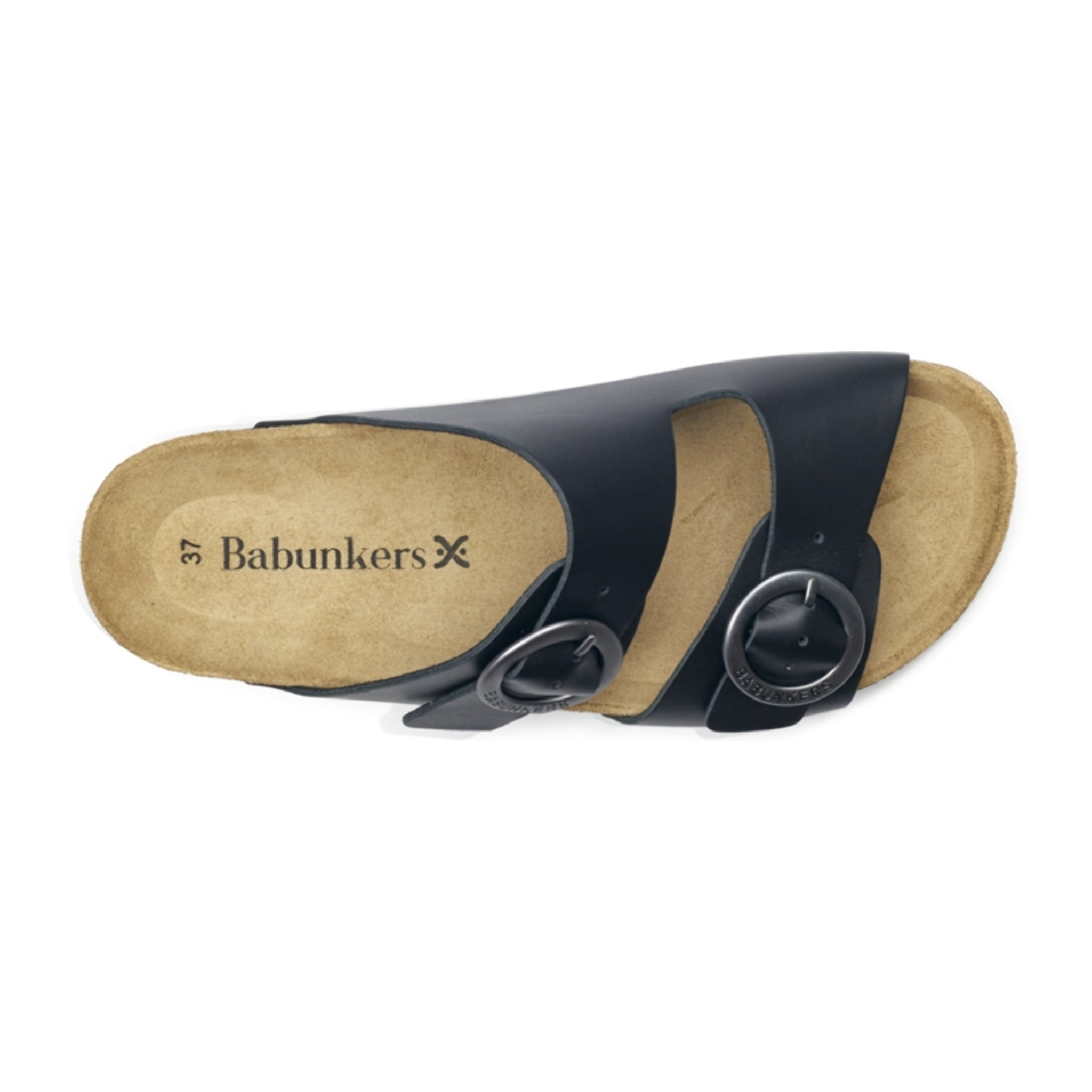 SANDALO IBIZA BABUNKERS NERO