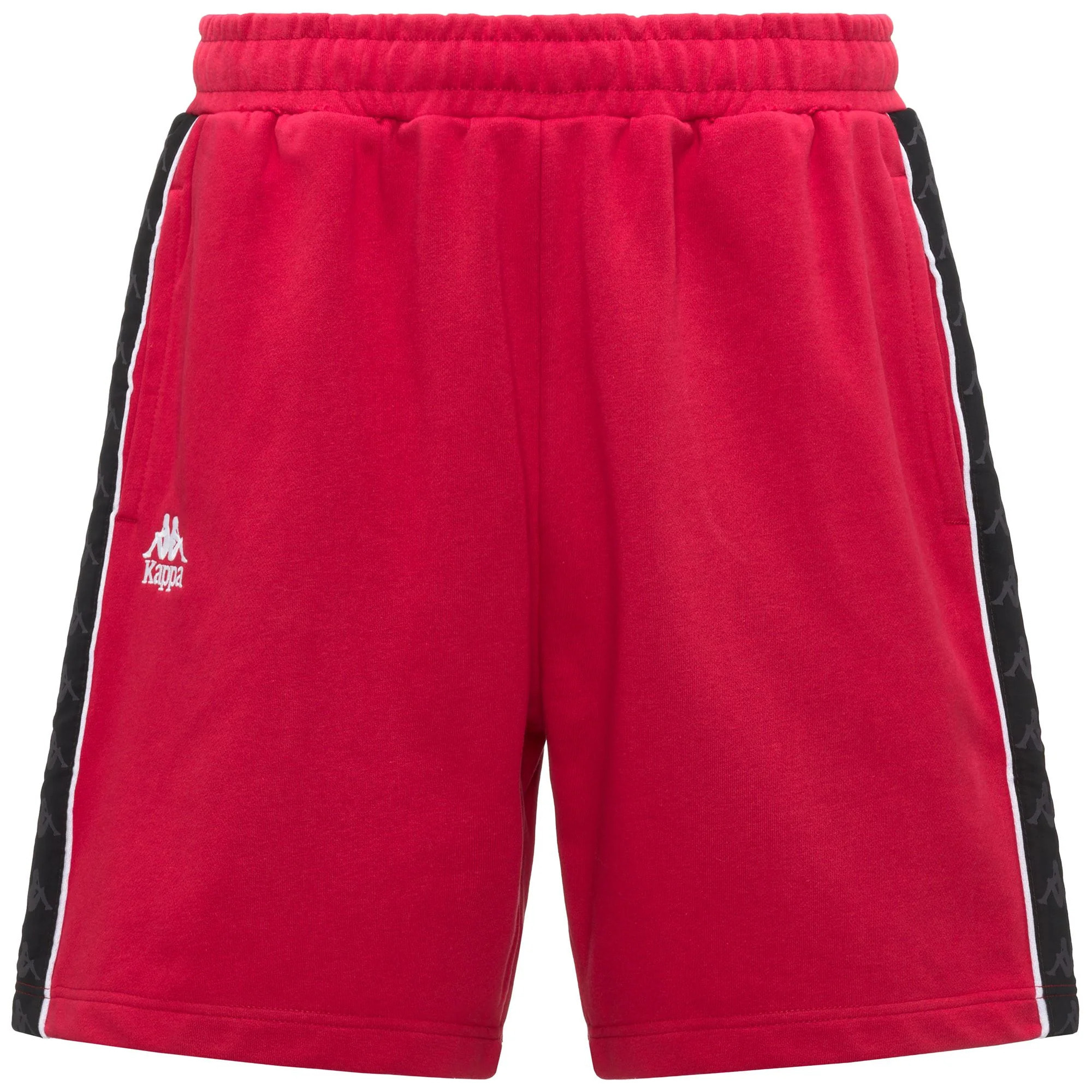 Kappa - Pantaloni Corti Uomo Rosso - 222 Banda Oviedo