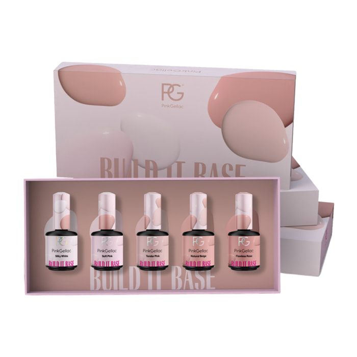 Set de base coat Build it - 5x 15 ml