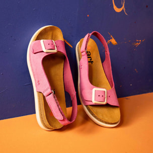 Sandalias 1719 NOBUCK BLACK /RHODES color Black