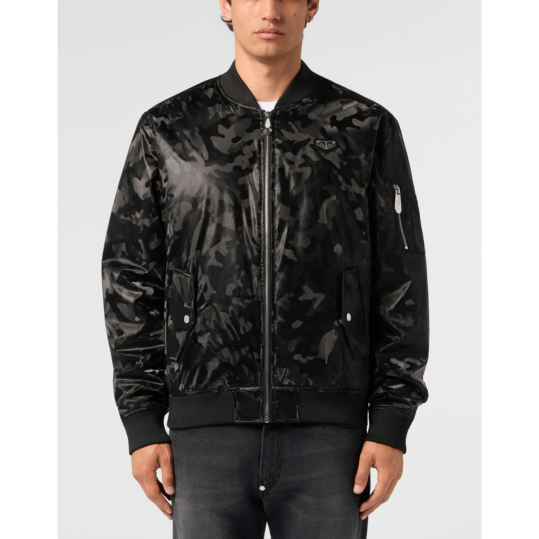 PHILIPP PLEIN Bomber CAMOUFLAGE