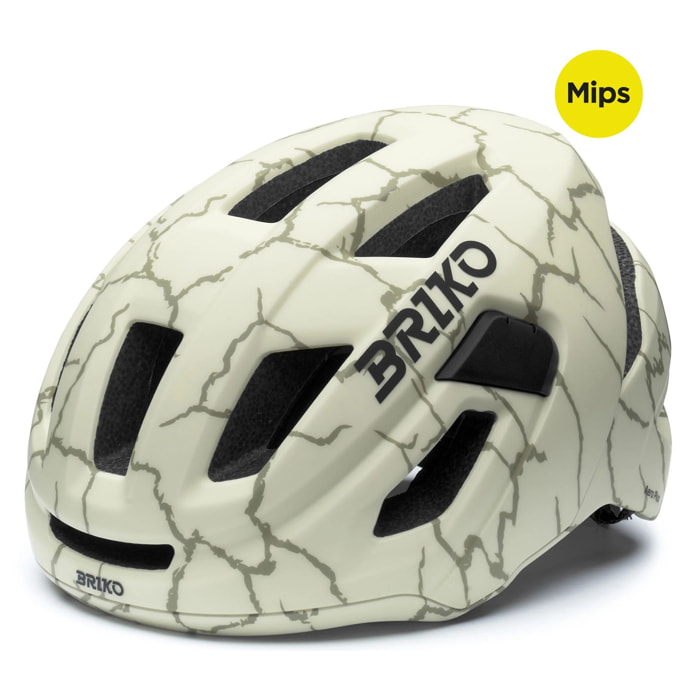 Caschi Briko Uomo Donna Verde Aero Plus Mips