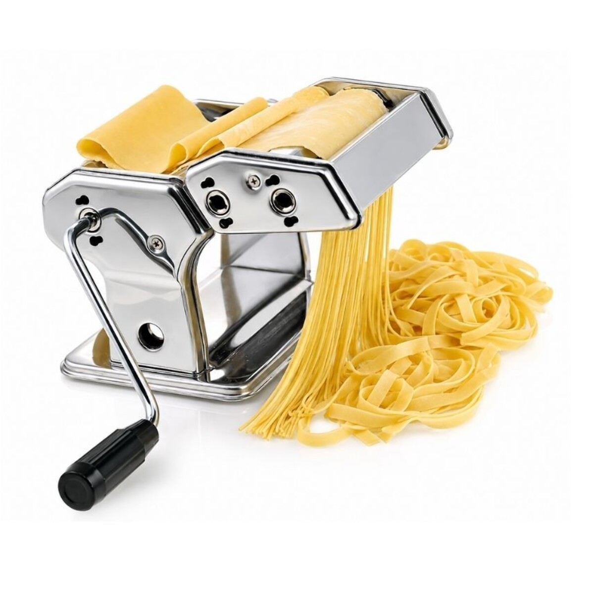 Machine à pâtes pro en inox + 2 formes de découpe