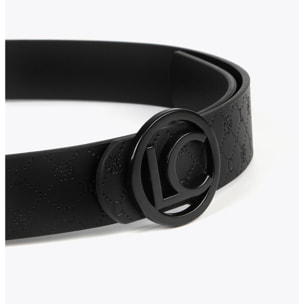 Cintura double face monogrammi LC