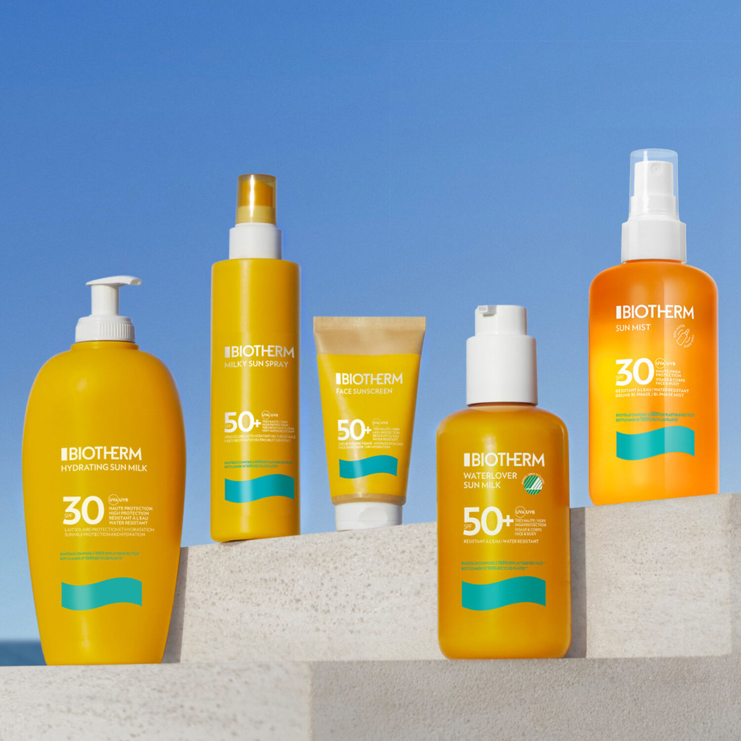 Waterlover Spray Solaire Lacté SPF50+ - Spray solaire hydratant multi-protection 200 ml