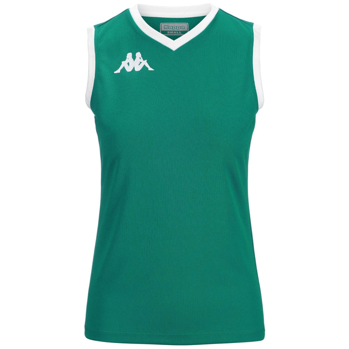 Kappa - Maglie gioco Bambina Verde - Kappa4Volley Giella