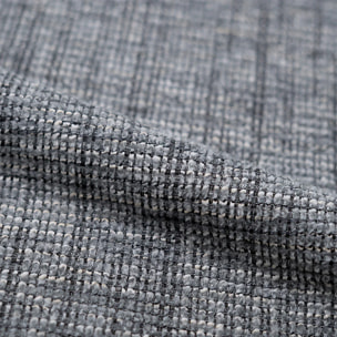 Chaise en tissu gris chiné - Andy