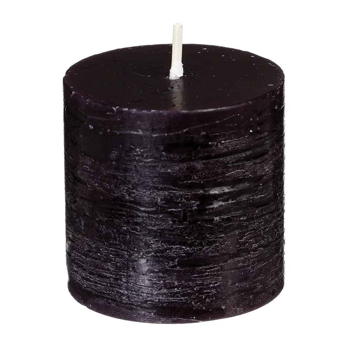 Bougie rustique - noir - 60g