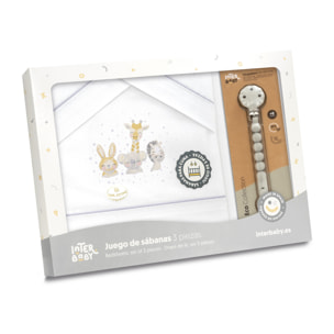 Sábanas Cuna Acuarela