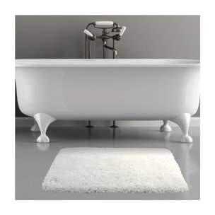 Tapis de bain Microfibre HIGHLAND 55x65cm Blanc Spirella