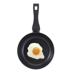 Juego de 2 sartenes Bergner 20/24 cm en color naranja