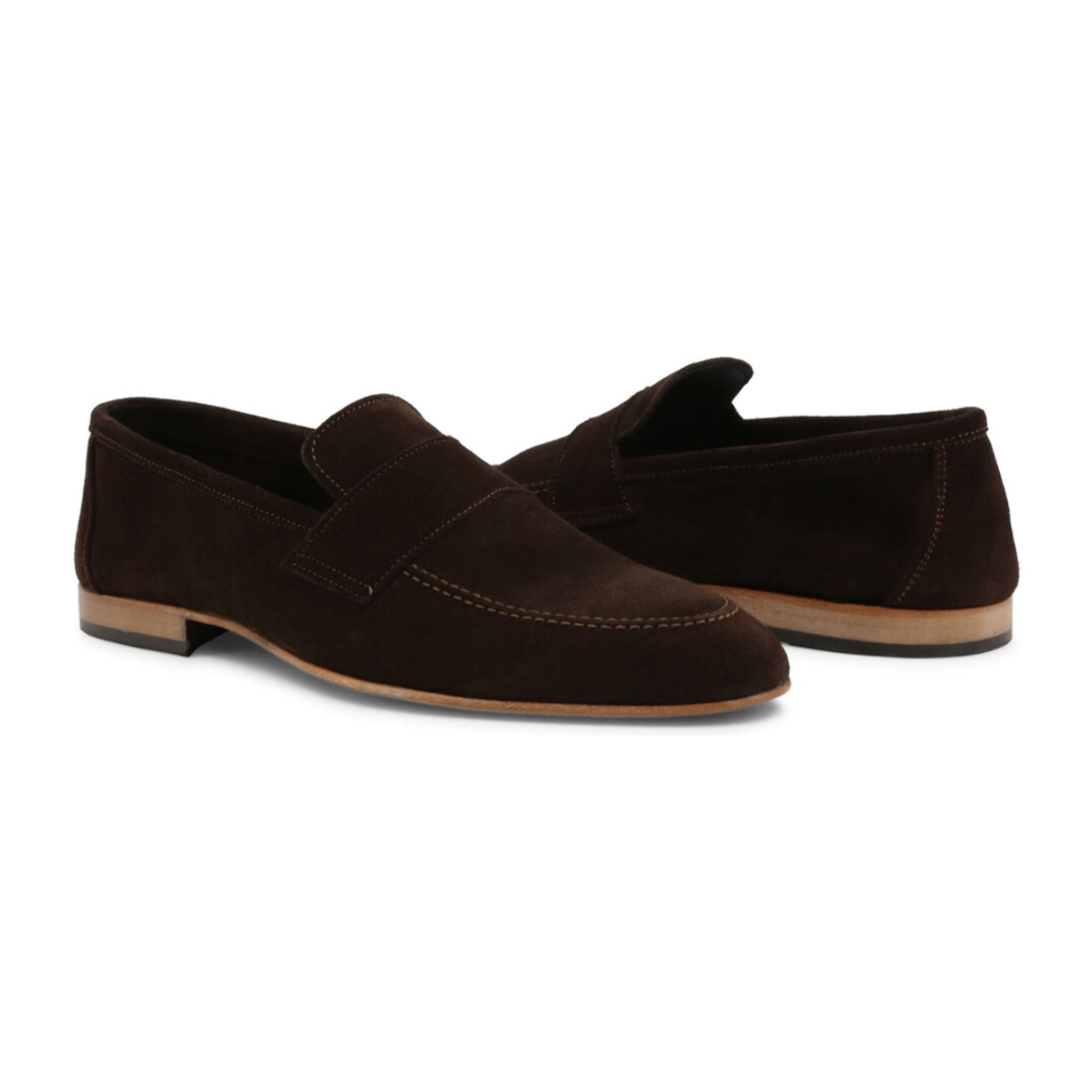 Zapatos Slippers para Hombre - Duca di Morrone Lapo Suede Brown