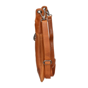 Borsa a tracolla da uomo in vera pelle - Modello False - RFID - 30.0 x 26.0 x 2.0 cm