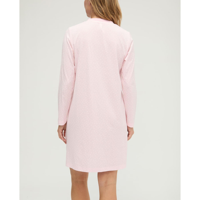 Camisón mujer de pico con corazones