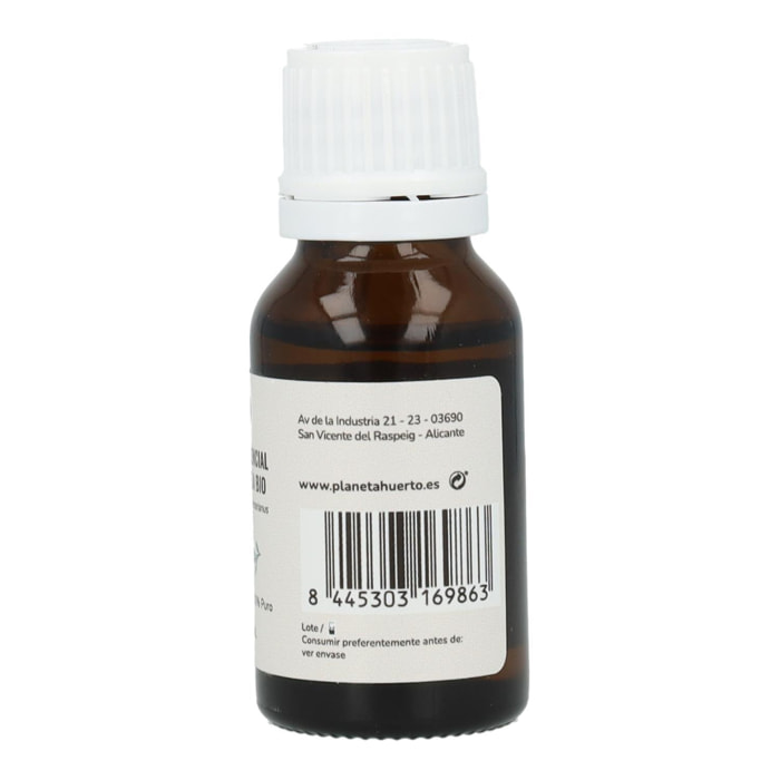 PLANETA HUERTO | Aceite Esencial de Citronela Bio 15 ml - Antiinflamatorio Natural, Analgésico y Eficaz Repelente de Insectos