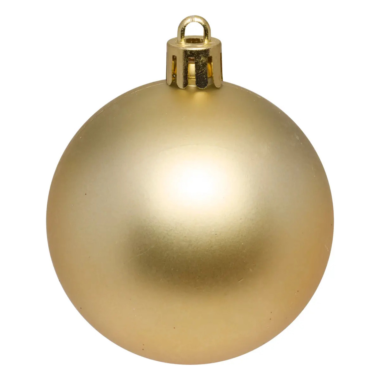 Lot de 60 boules D.assorti polystyrène rouge et doré