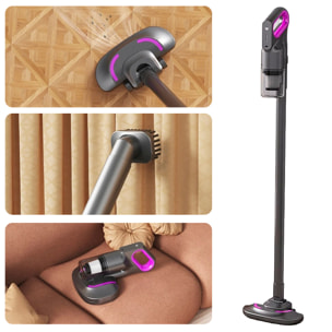 Aspirapolvere Portatile multifunzione 3 in 1 con 3 livelli di aspirazione e 11kPa. Include 3 testine.