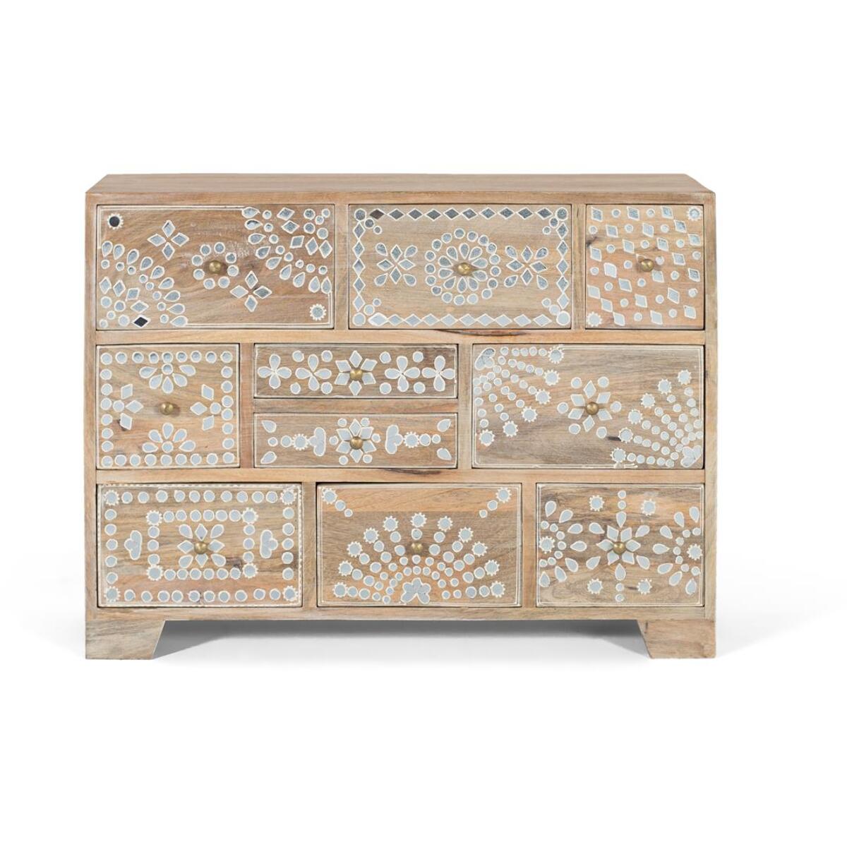 Commode 10 tiroirs - 60x81x33cm