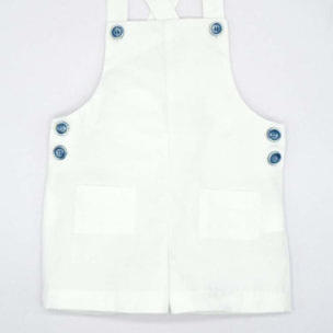 PETO SARGA CON BOLSILLOS BLANCO