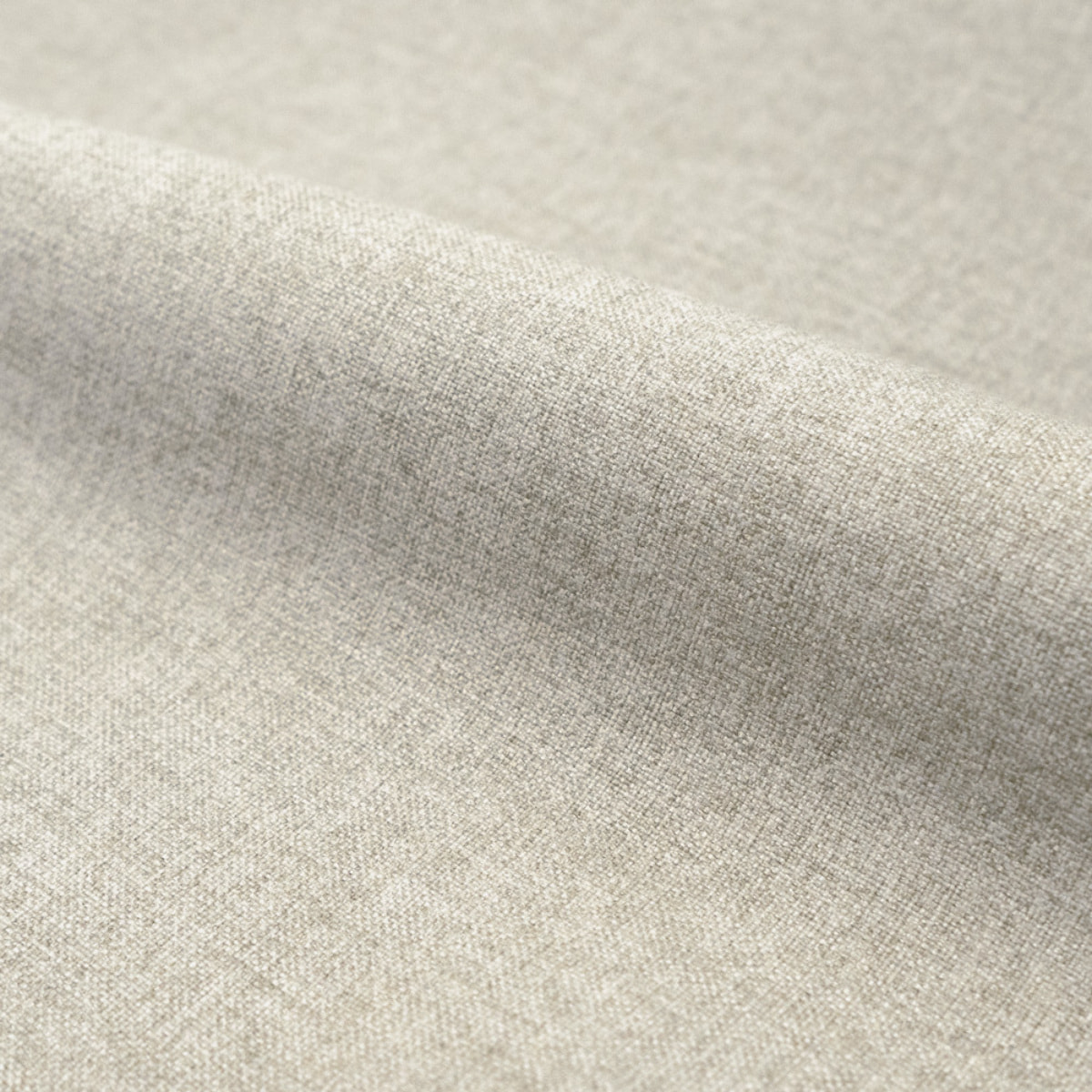 Lit double avec coffre 160x200 cm en tissu gris/beige - Tilly