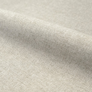 Lit double avec coffre 160x200 cm en tissu gris/beige - Tilly