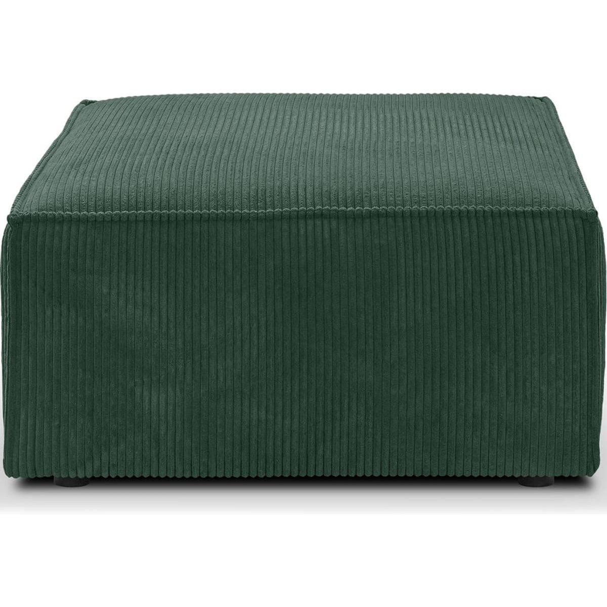 Pouf en velours côtelé - LIVIA