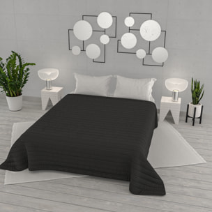 TRAPUNTINO ESTIVO SATIN STRIPES MATRIMONIALE