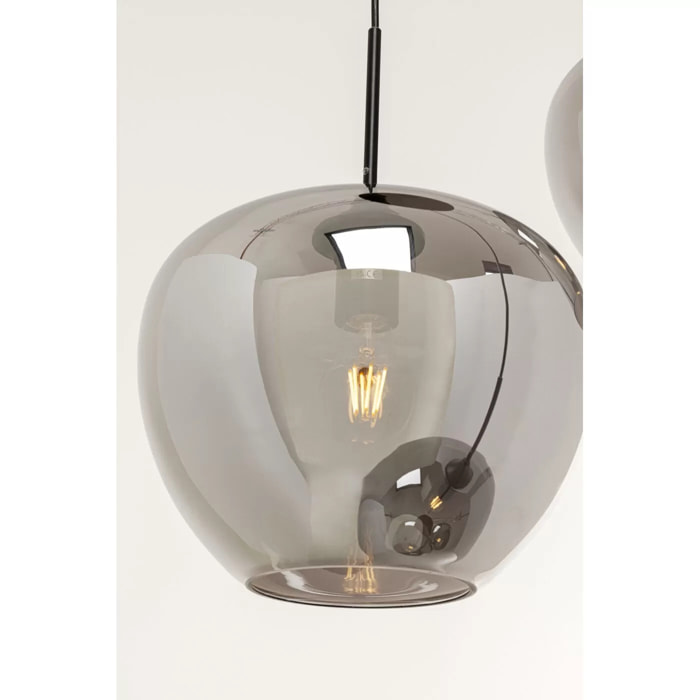 Suspension Sphere 45cm fumée Kare Design