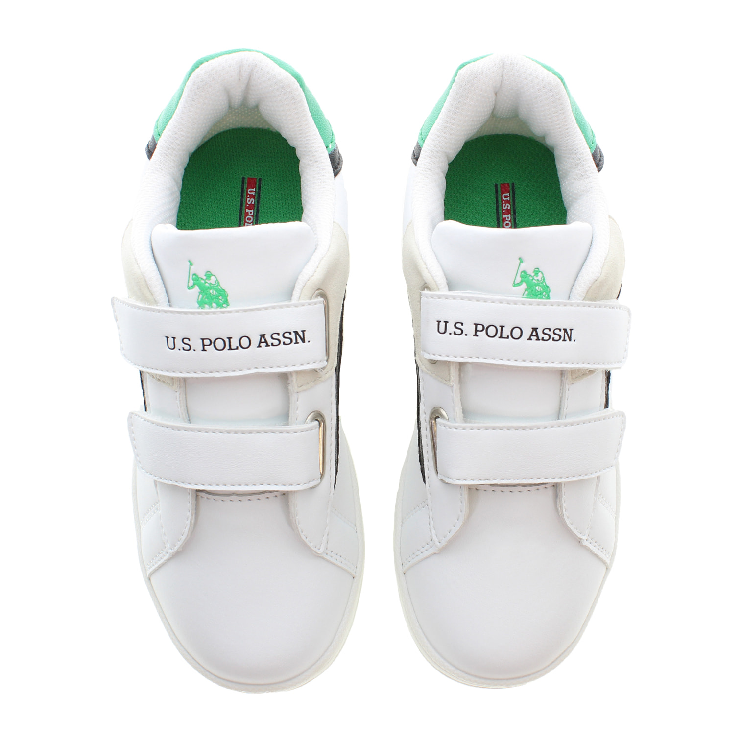 Sneakers U.S. Polo Assn White Green