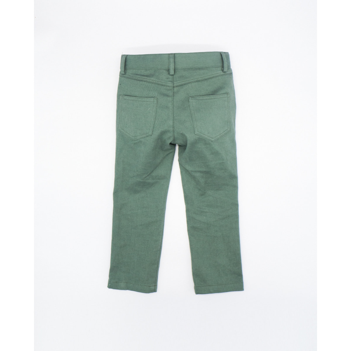 PANTALÓN SARGA LAVADA VERDE