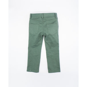 PANTALÓN SARGA LAVADA VERDE