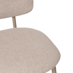 Tabouret de bar "Kamili" beige H108,5cm