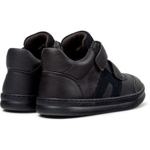 Sneaker-Bootie - CAMPER Runner Four - Negro - Cuero liso