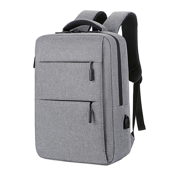 Zaino per laptop con interfaccia di ricarica USB.