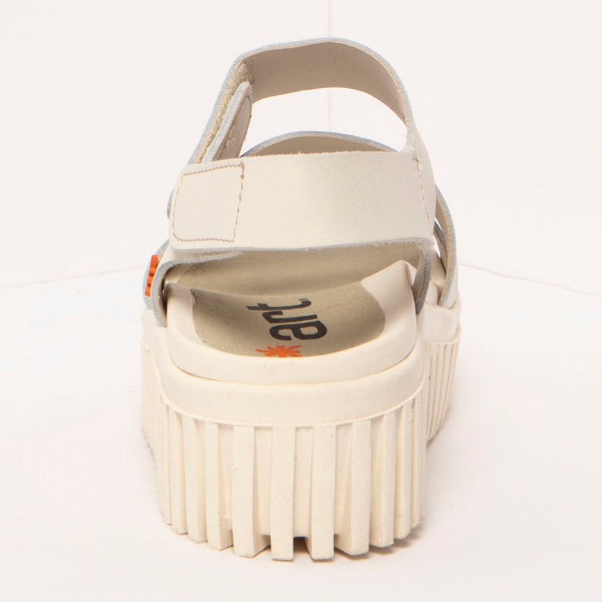 Sandalia de cuña 1573 NAPPA CREAM/BRIGHTON color Cream