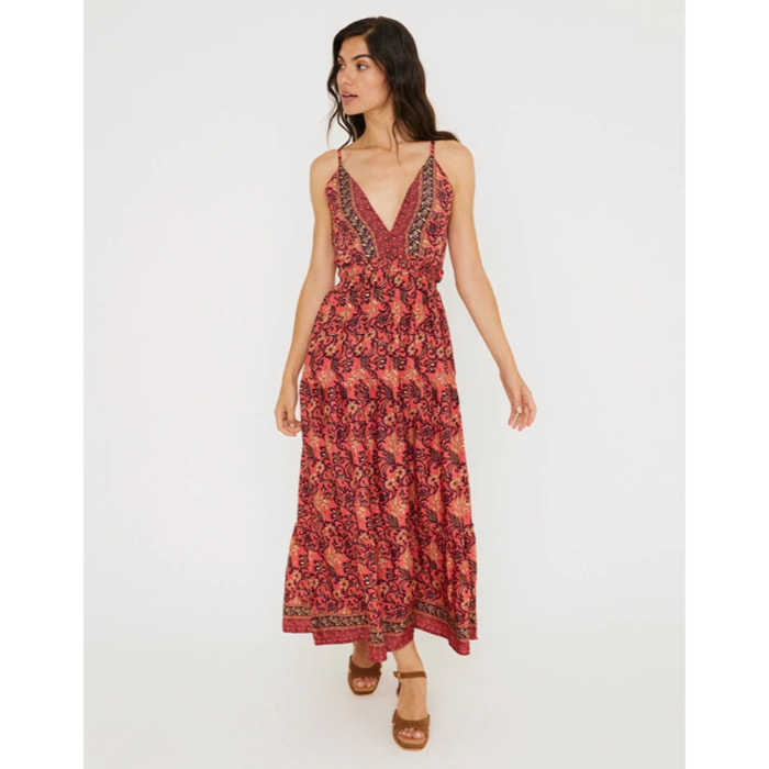 Vestido Largo Tirantes - Godzilla