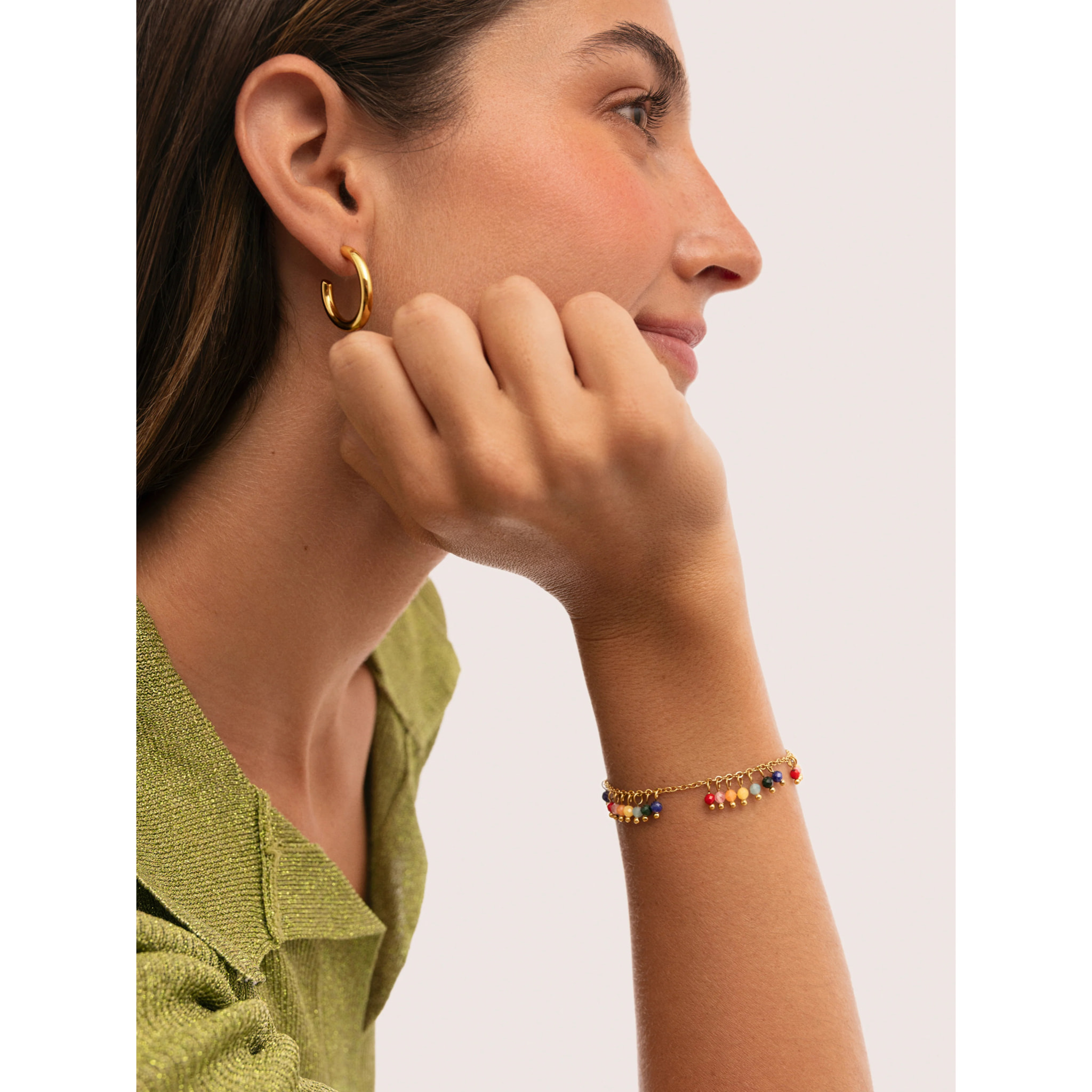 Bracciale Palmar Colors  Acciao Placcato Oro