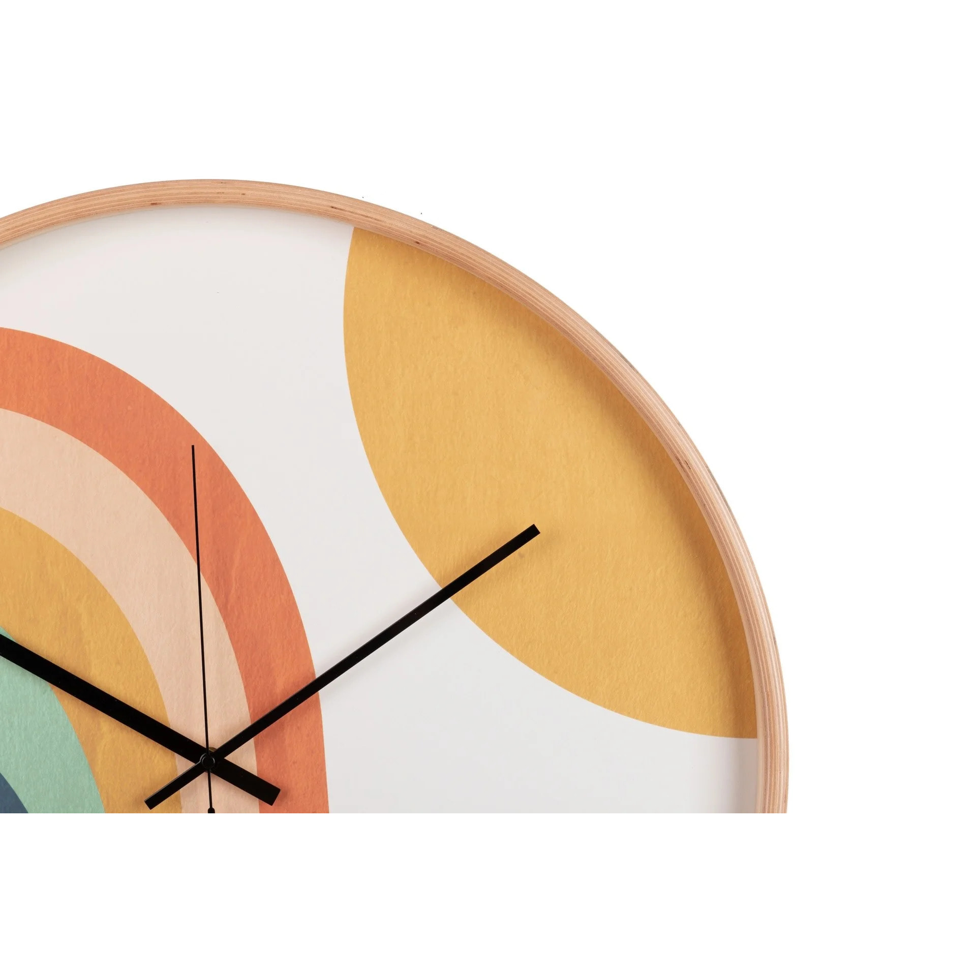 Reloj Pared Metal Natural 60x4,5x60 Cm