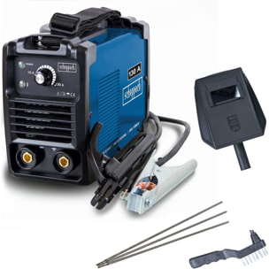 Poste à souder 130A - SCHEPPACH - Avec masque, brosse et 3 baguettes - WSE1000