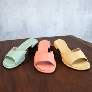 Sandalias S3153 NAPPA PASTEL GREEN/ VALVIN color Pastel green