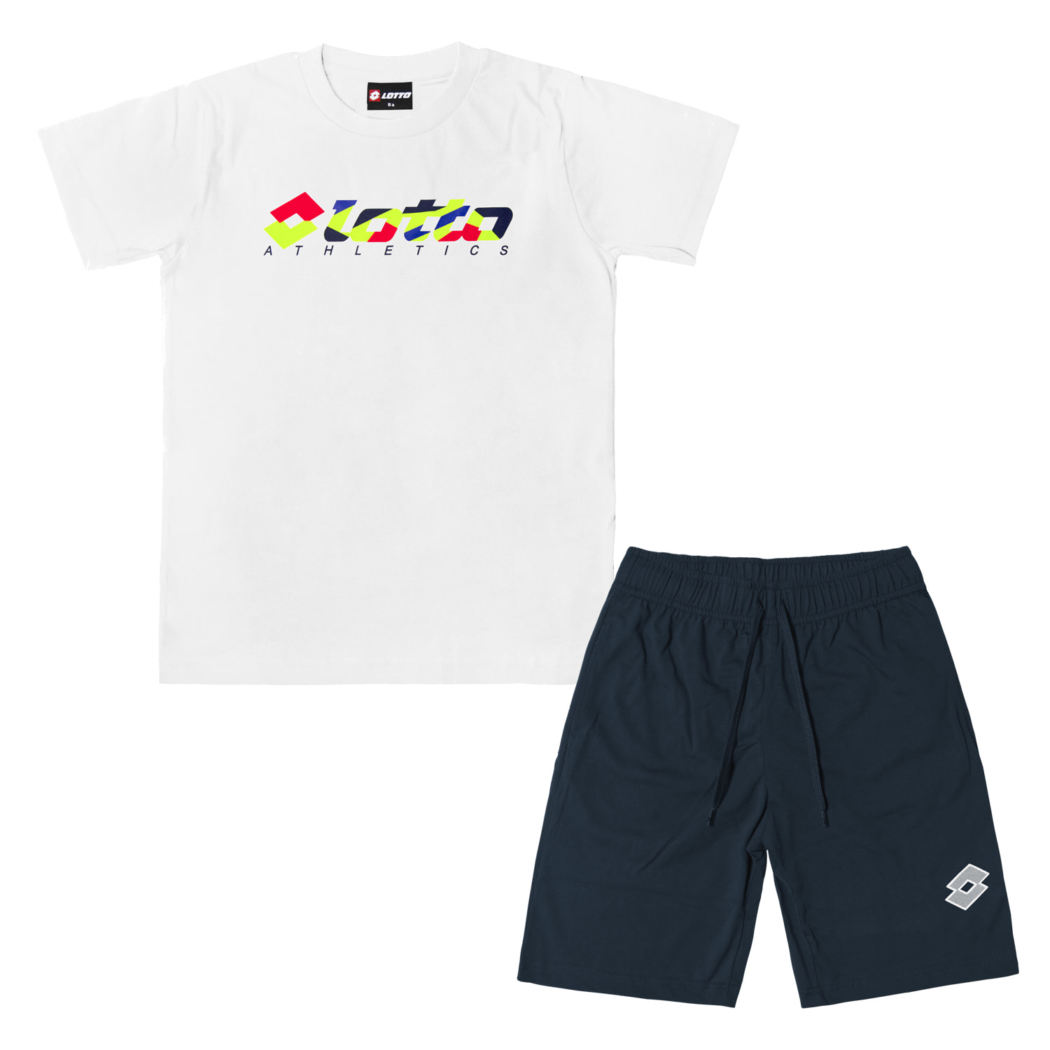 Completo Corto Bambino Ragazzo LOTTO Cotone