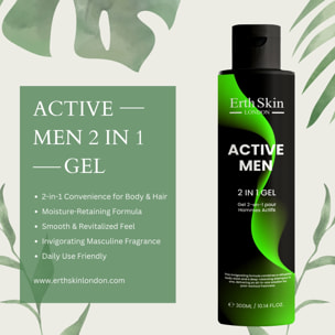 Gel de ducha 2 en 1 Active Men
