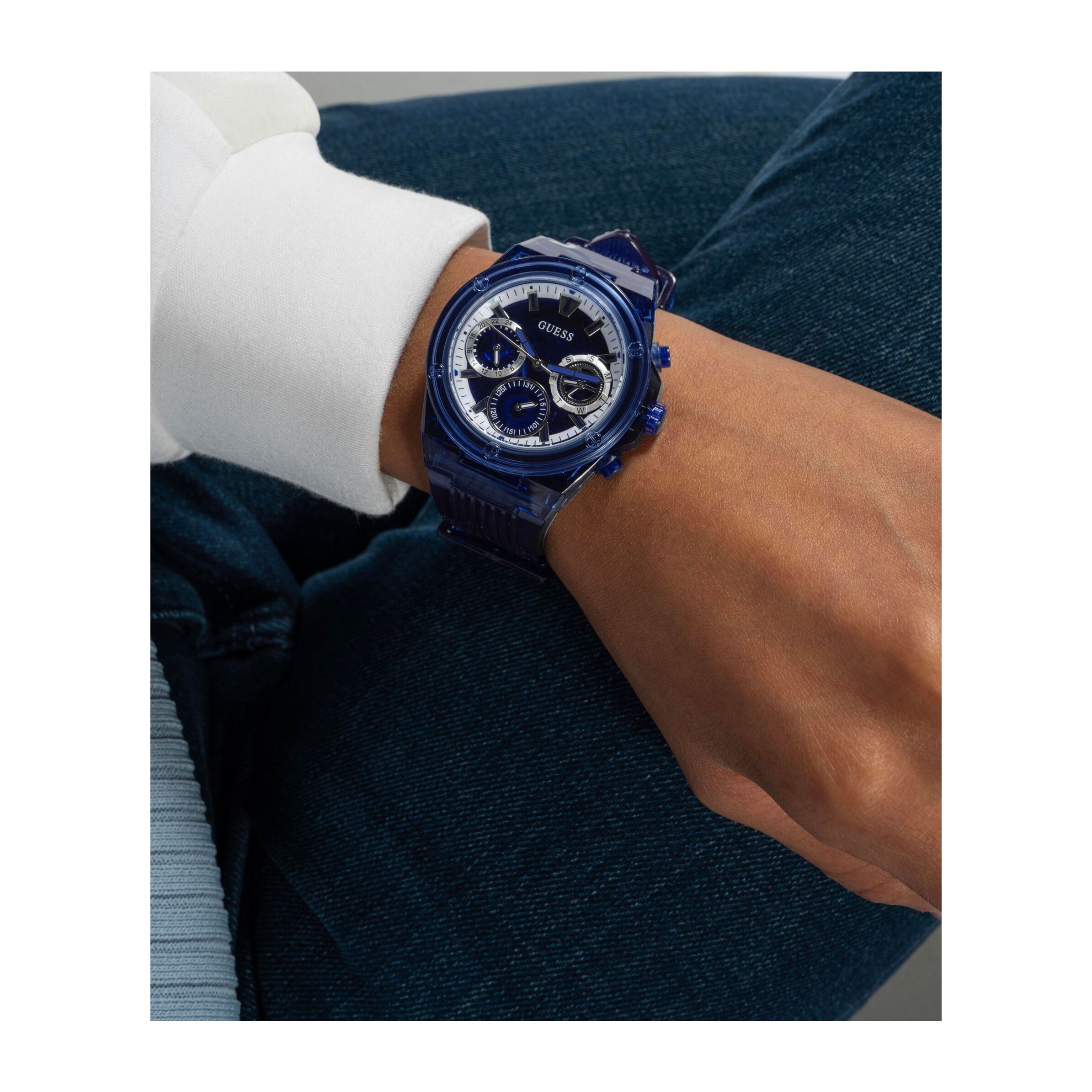 Guess Orologio Analogico Al Quarzo Gs Athena