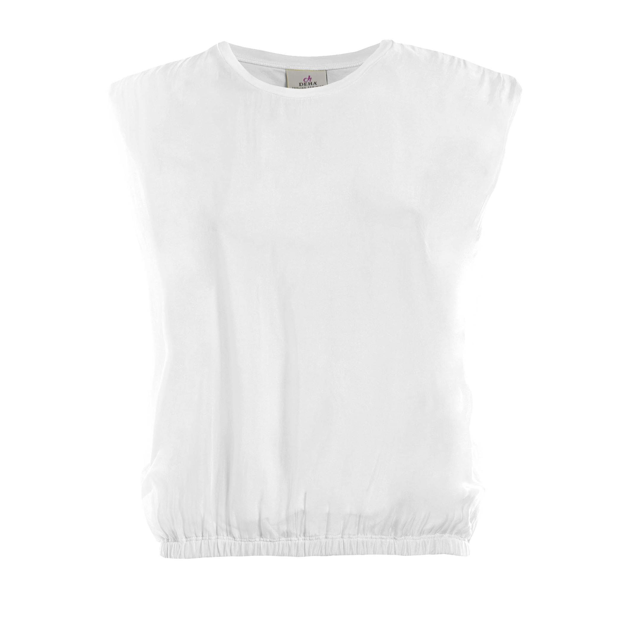 DEHA - Blusa PADDED SHOULDER BLOUSE in cotone per donna