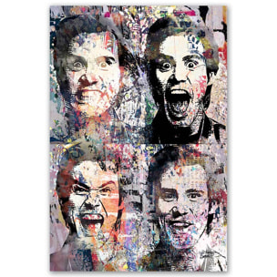 Tableau art tableau Jim carrey the mask Tableau alu Dibond